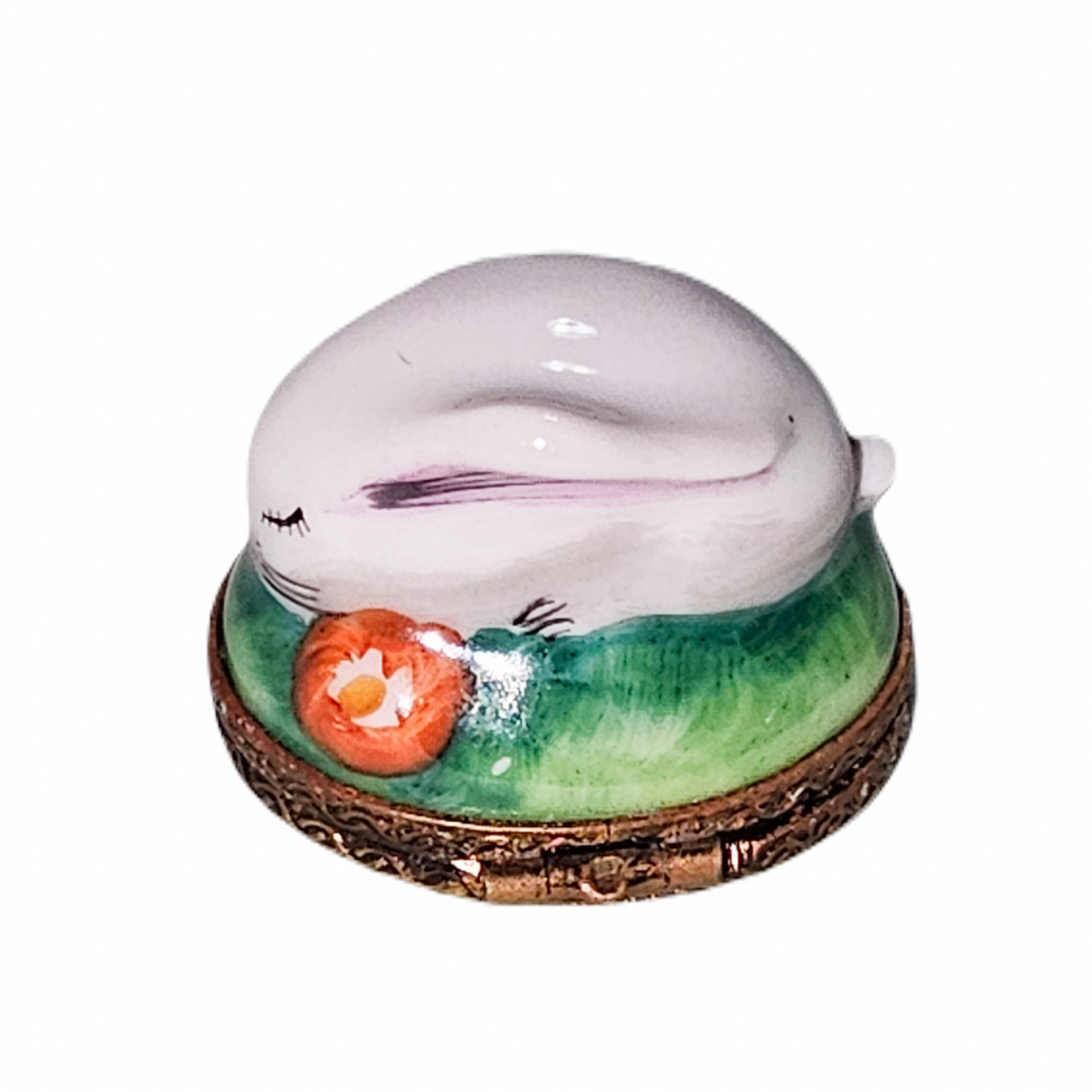 White Rabbit Limoges Box for Collectors, view 3