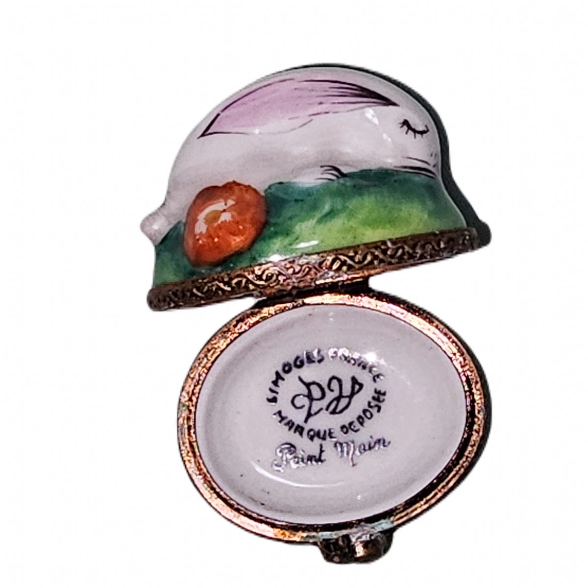 White Rabbit Limoges Box for Collectors, view 2