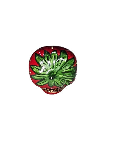 Large Strawberry Porcelain Limoges Box, view 14