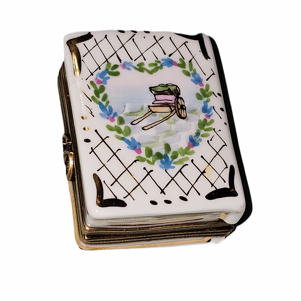 Wedding Book Porcelain Art Object France, view 3