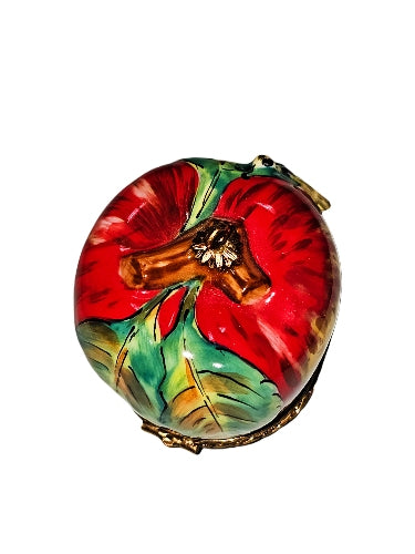 Apple w Bee Limoges Box Large Unsigned, view 6