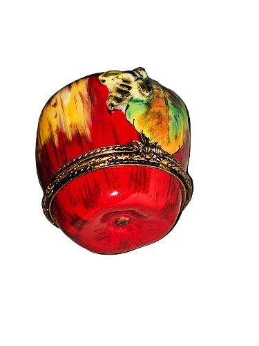Apple w Bee Limoges Box Large Unsigned, view 7
