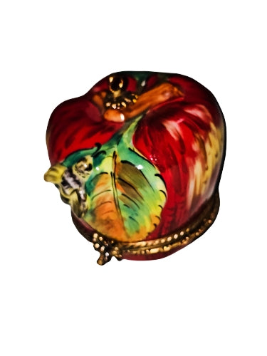 Apple w Bee Limoges Box Large Unsigned, view 8