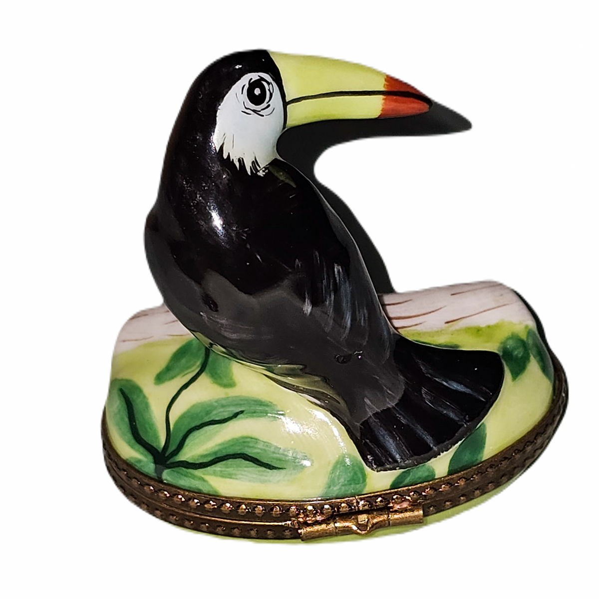 Toucan Jungle Bird Limoges Box for Tropical Home Decor, view 4