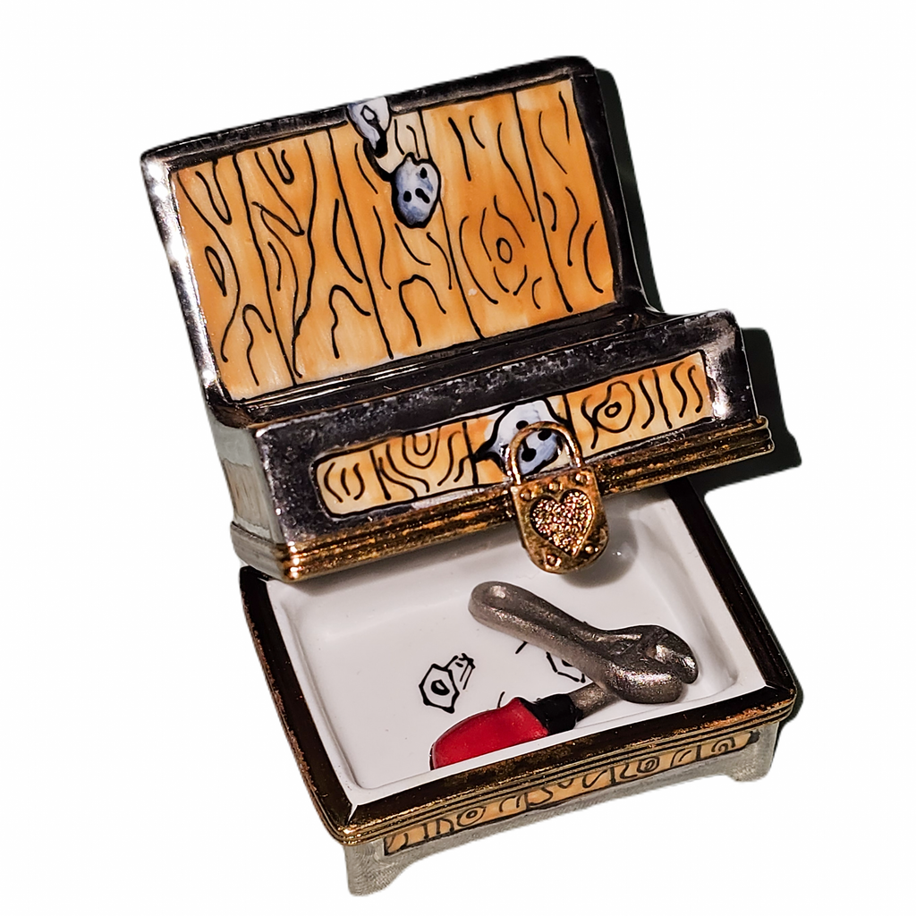 Tool Box w Tools Limoges Box Gift, view 2