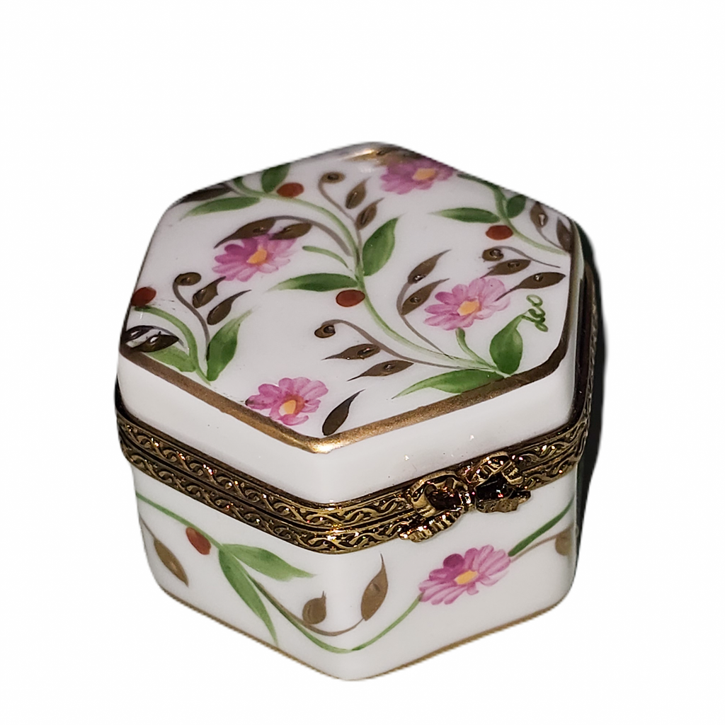 Mini Hexa Pink Flowers Madame Pompadour, view 3