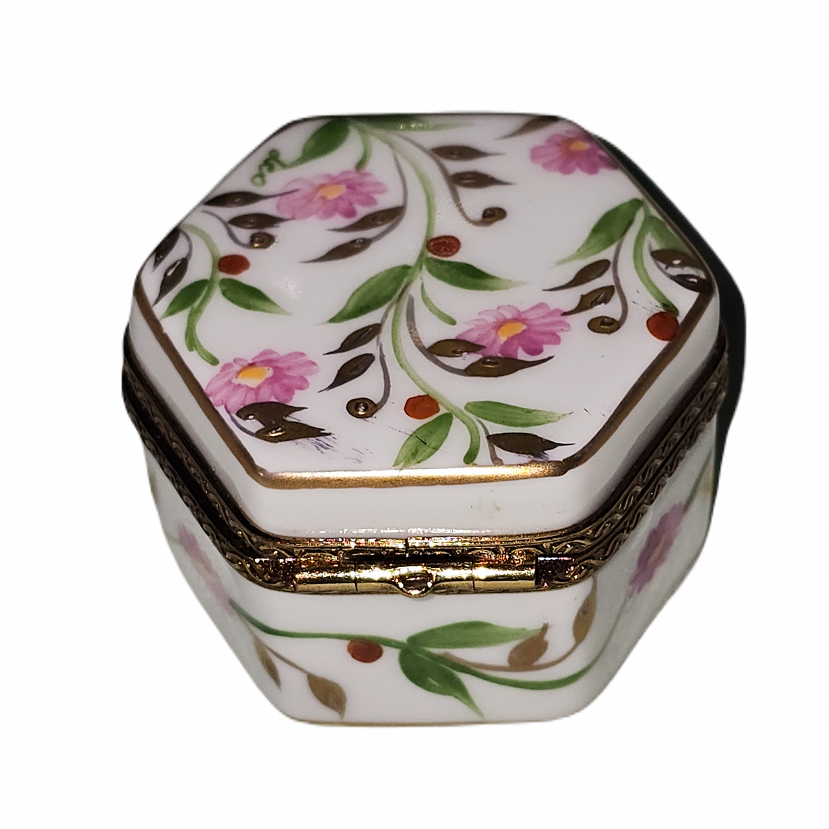 Mini Hexa Pink Flowers Madame Pompadour, view 4