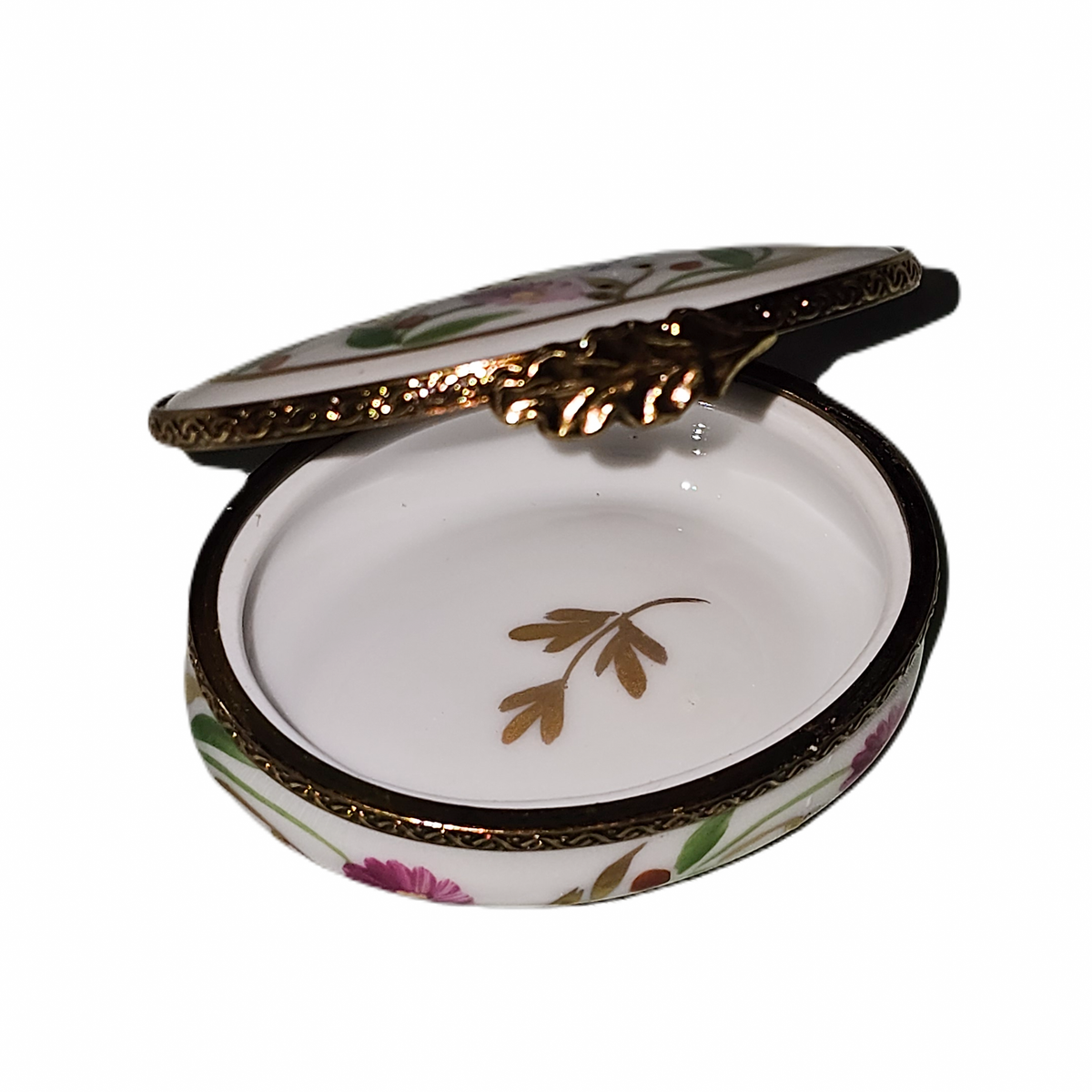 Madame Pompadour Pink Flowers Small Oval, view 2