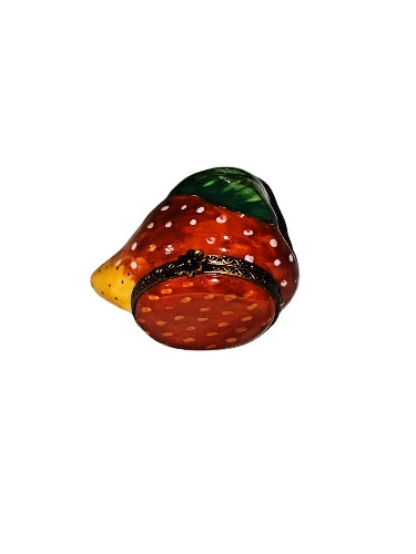 Large Strawberry Limoges Box Collectibles, view 3