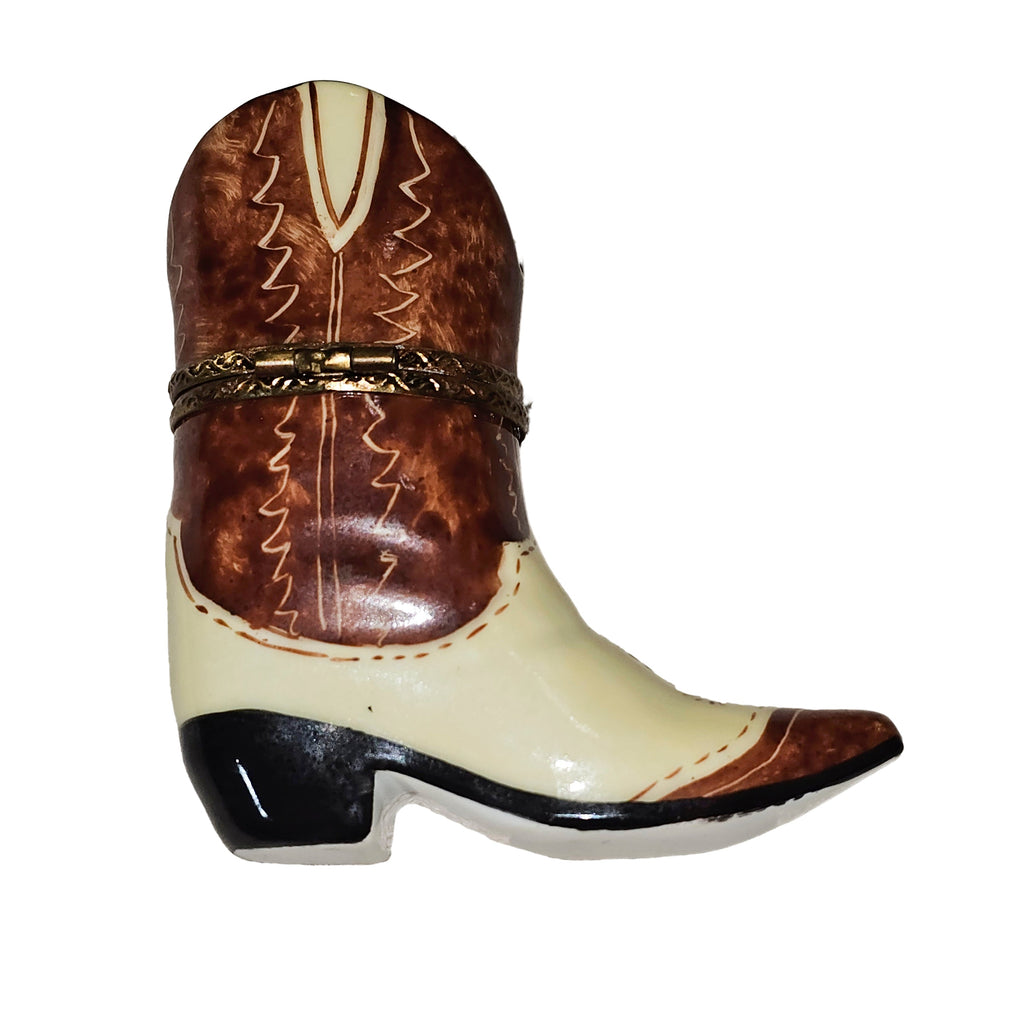 Cowboy Boot PV Limoges Box for Collectors, view 4