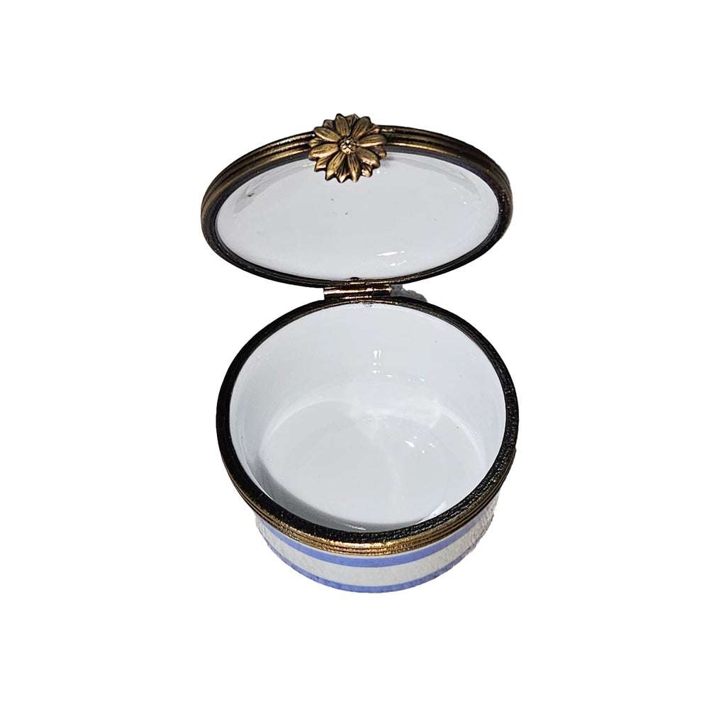 Star of David Round Porcelain Art Object, view 2