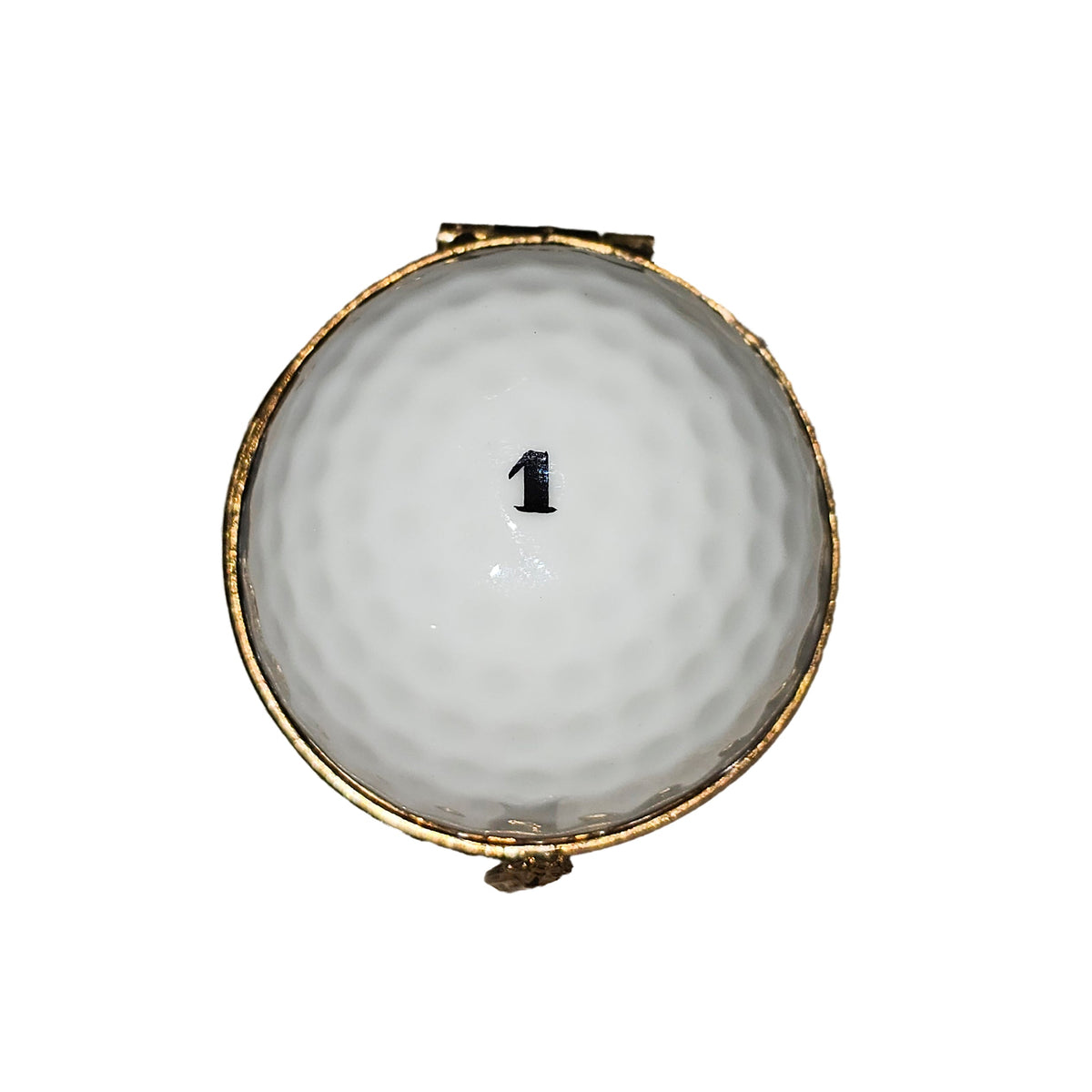 Rochard Golf Ball w Working Clock Inside, view 3