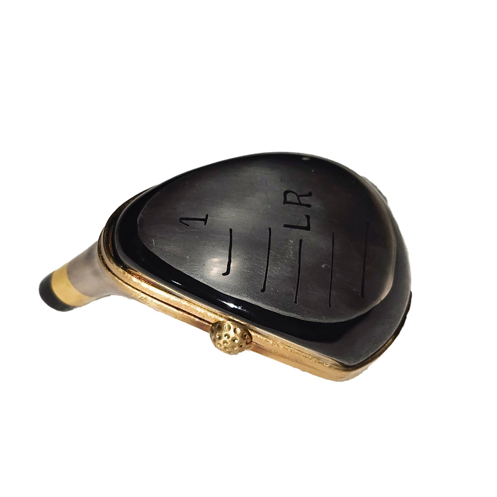 Woman on Golf Club Rochard Limoges Box, view 5