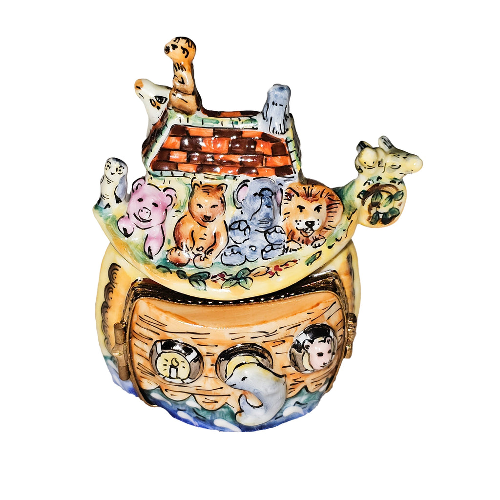 Noah Ark Double Hinged Treasure Box, view 6