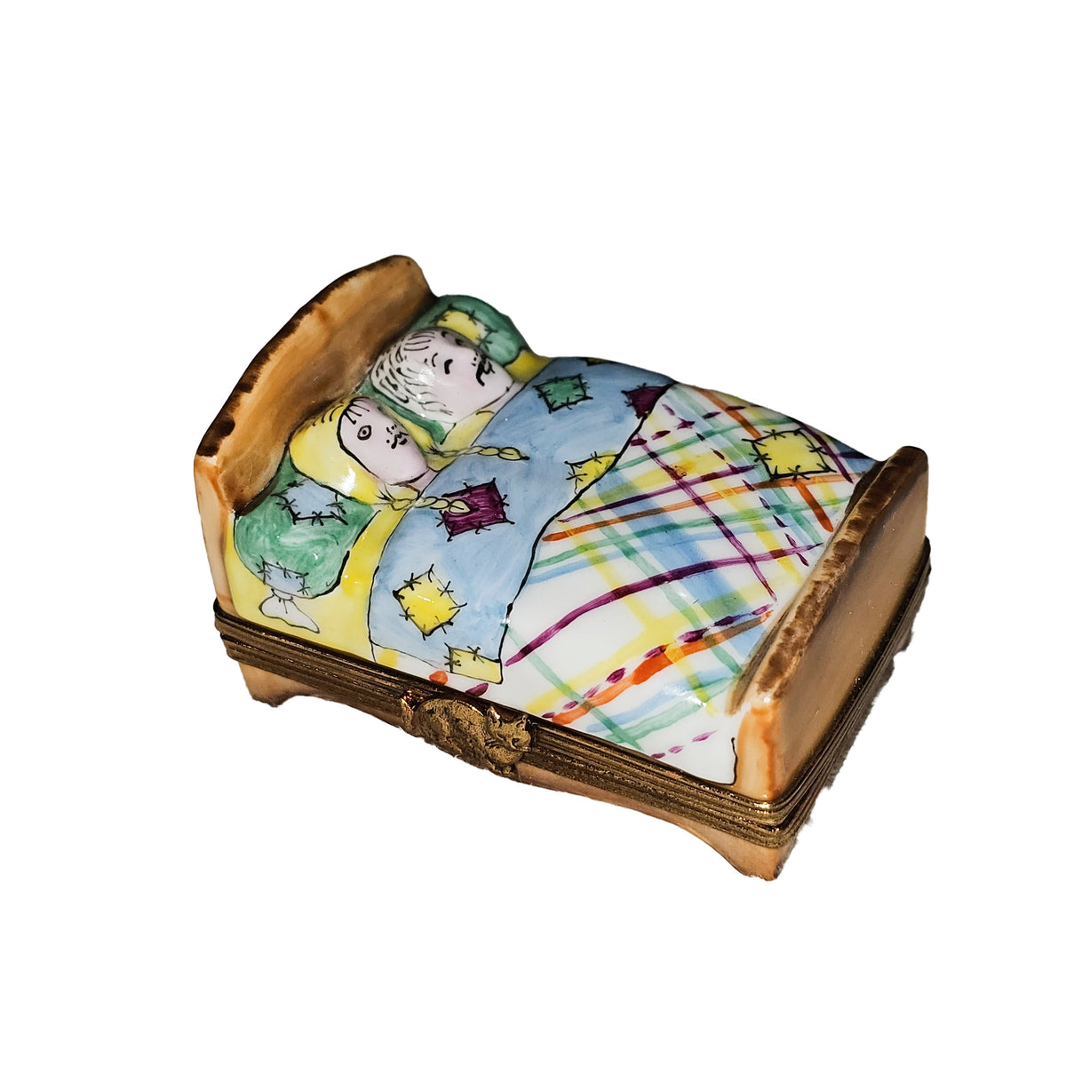 Couple in Bed Limoges Box Romantic Gift, view 3