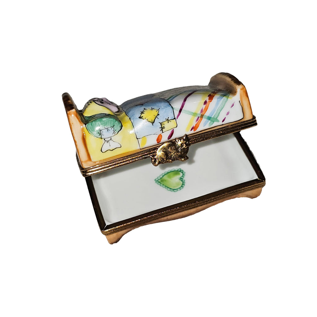 Couple in Bed Limoges Box Romantic Gift, view 2