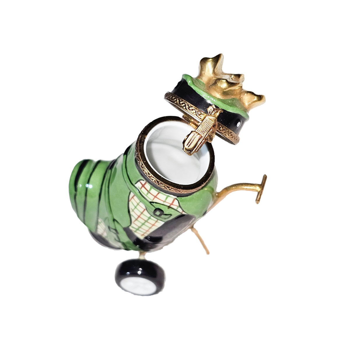 Green Rochard Golf Bag Rochard Limoges Box, view 2