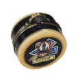 Round Suitcase 1 Travel Memories Box, a hand-painted Limoges porcelain gift