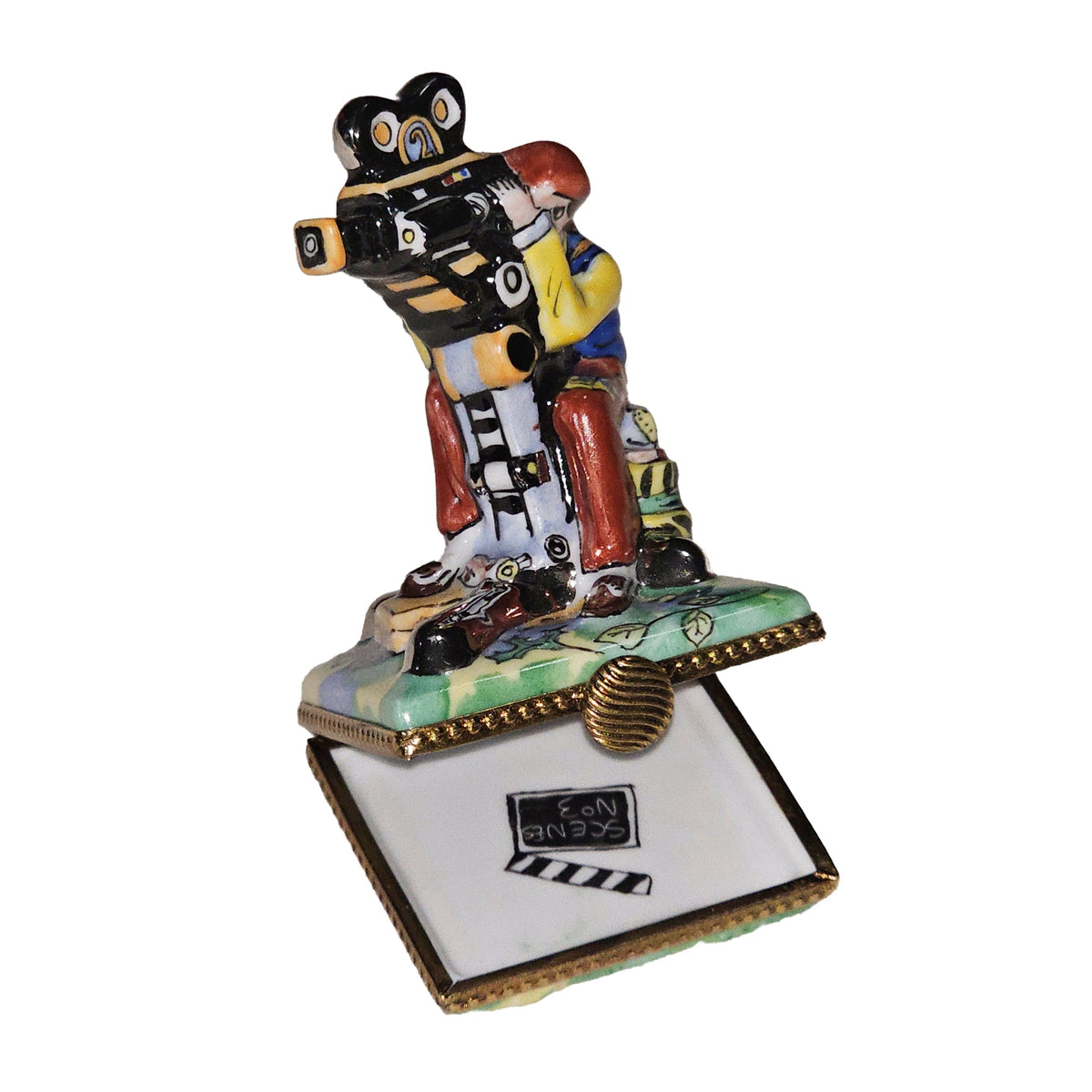 Movie Cameraman Director Limoges Box, view 2