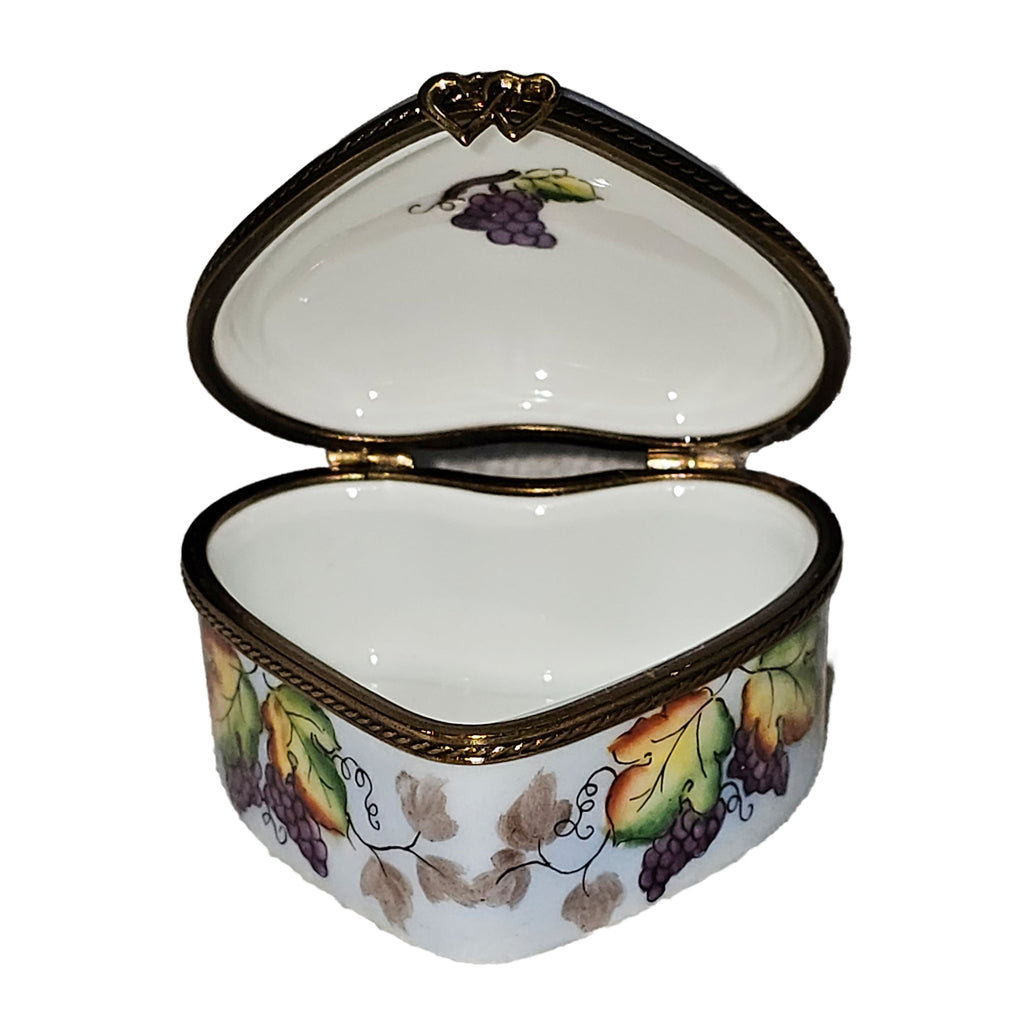 Cherub Toi Moi Love Heart Porcelain Art Object, view 2