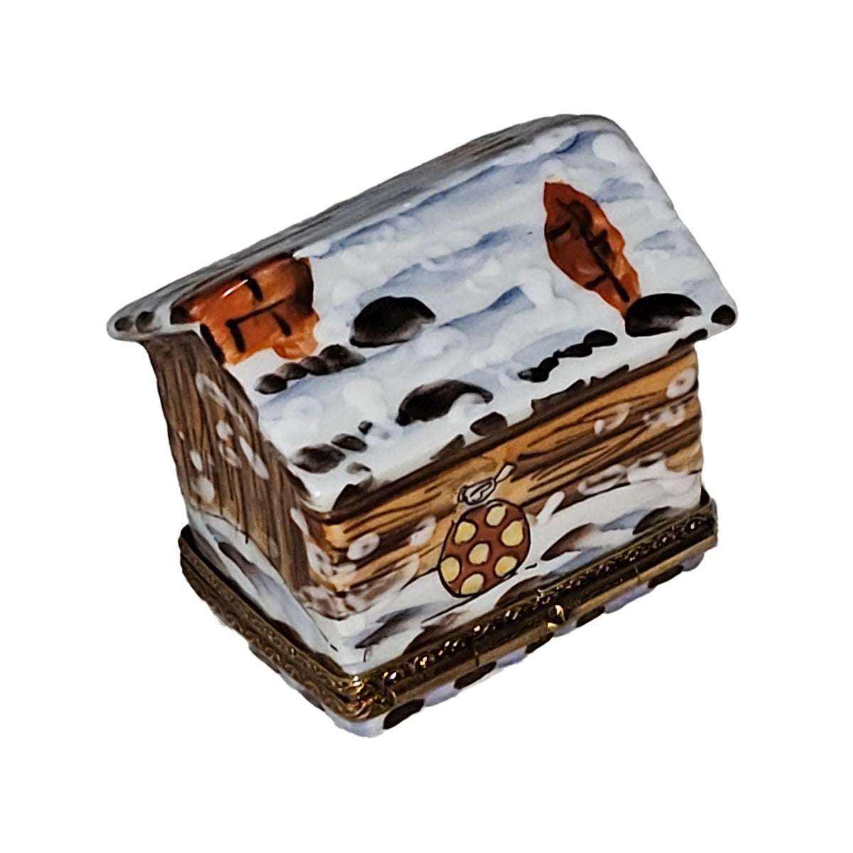 Dalmation in Dog House Limoges Box, view 4