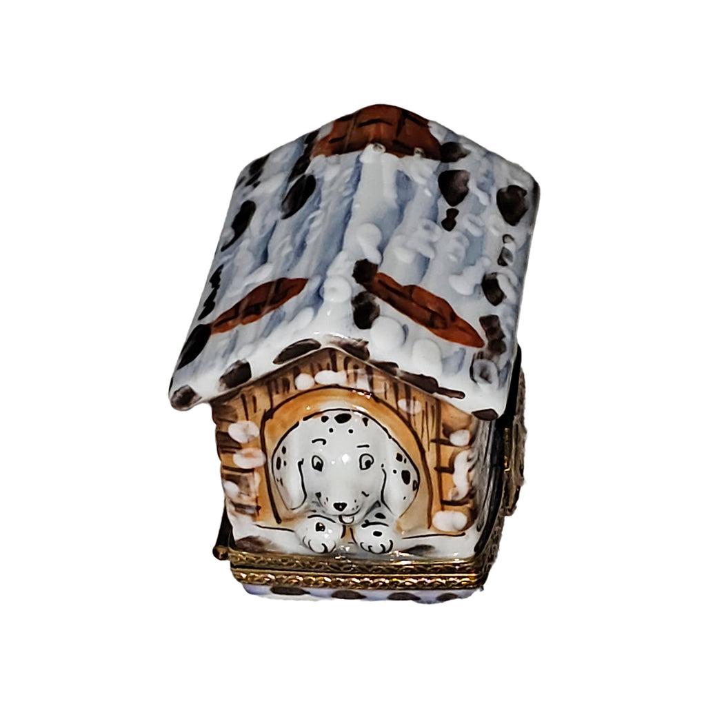 Dalmation in Dog House Limoges Box, view 7
