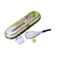 Tennis Raquet Ball Towel Rochard Limoges Box Gift Decor, a hand-painted Limoges porcelain gift