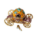 Cinderella Coach Limoges Box for Collectors Limoges, a hand-painted Limoges porcelain gift