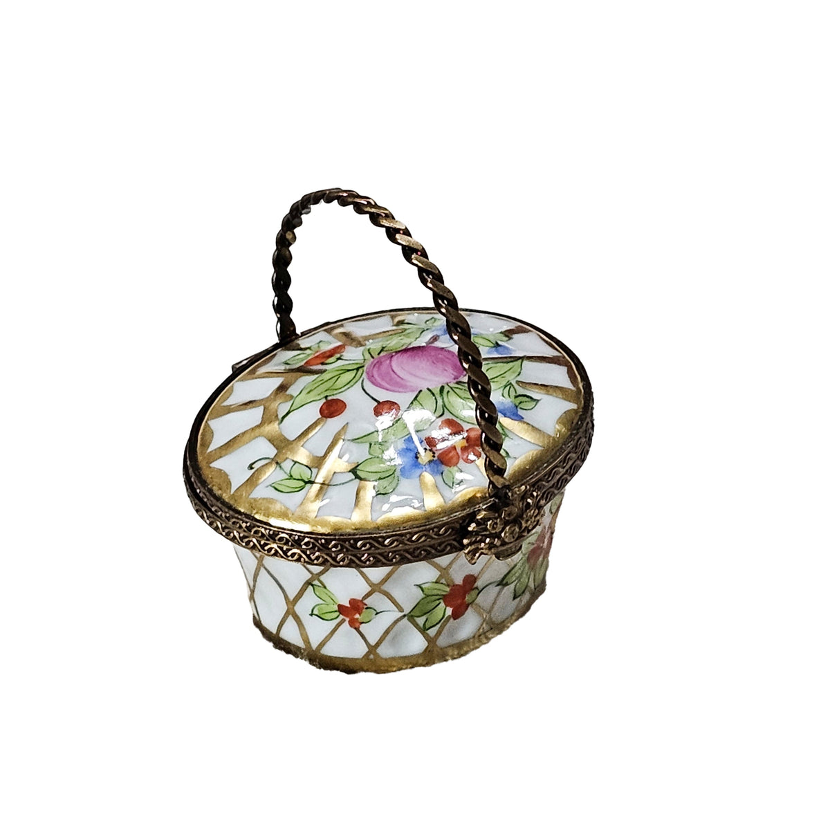 Garden Basket Limoges Box for Elegant Décor, view 3