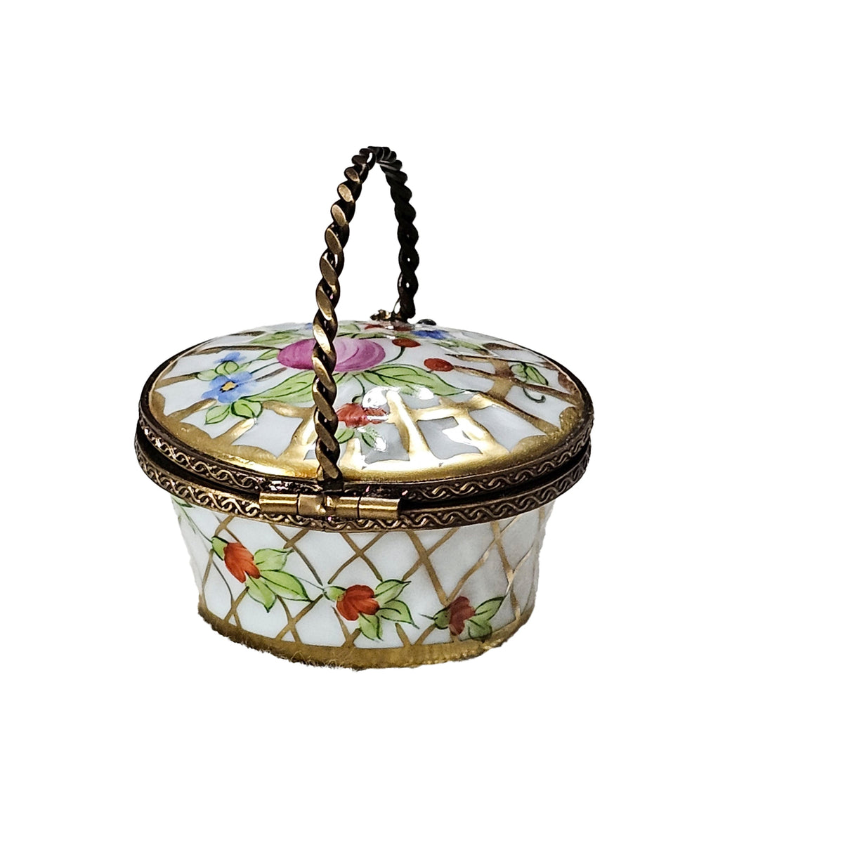 Garden Basket Limoges Box for Elegant Décor, view 4