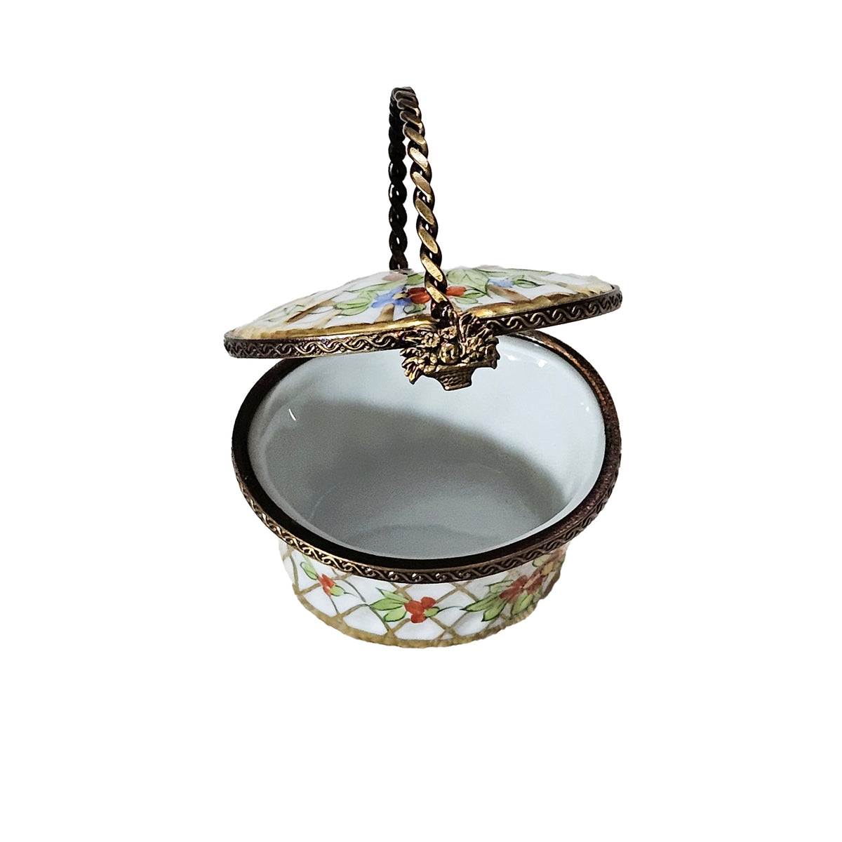 Garden Basket Limoges Box for Elegant Décor, view 2