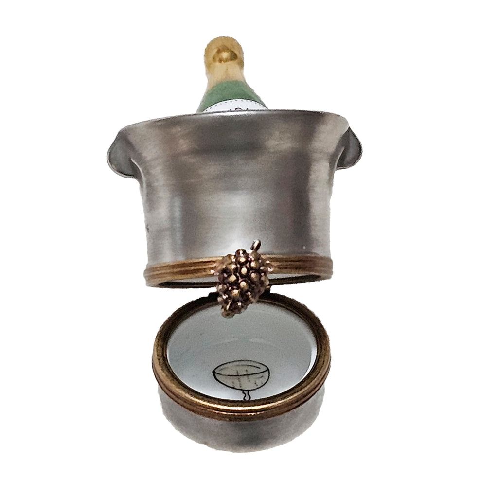 Champagne Silver Bucket for Celebrations, view 2