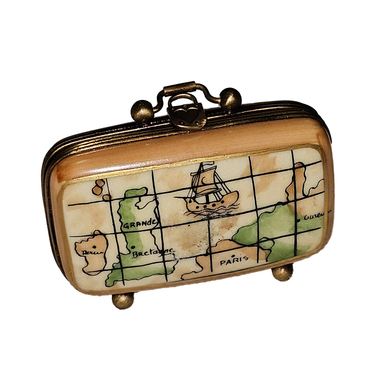 Travel Suitcase Rochard Limoges Box for Adventurers, view 3