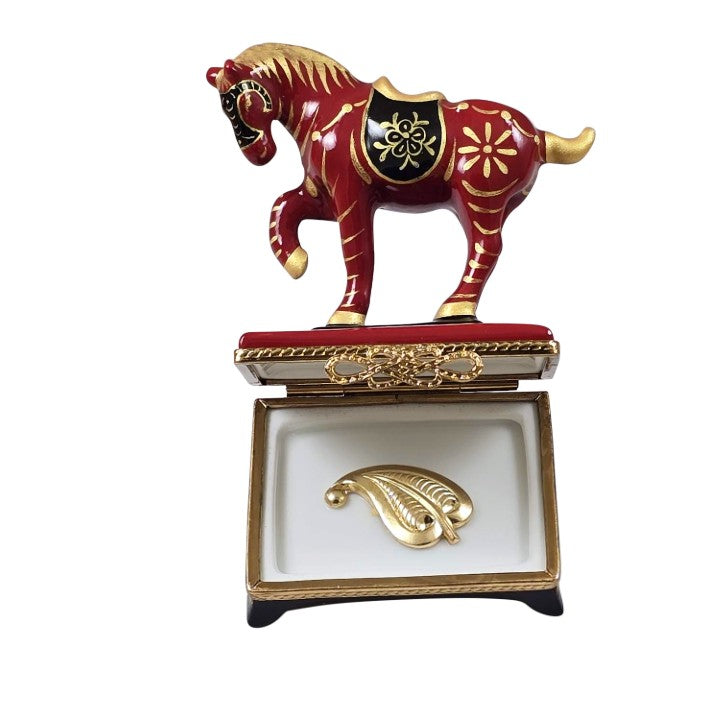Year of the Horse 2026 with Removable Brass Leaf, view 2
