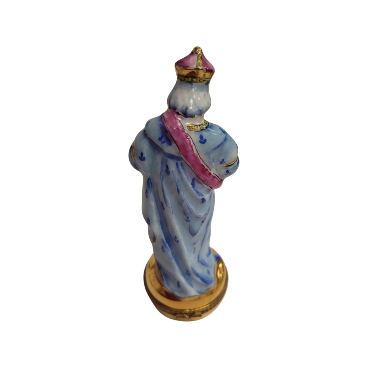 6 Piece Nativity Gold Bottom Limoges Box Figurine Set, view 16