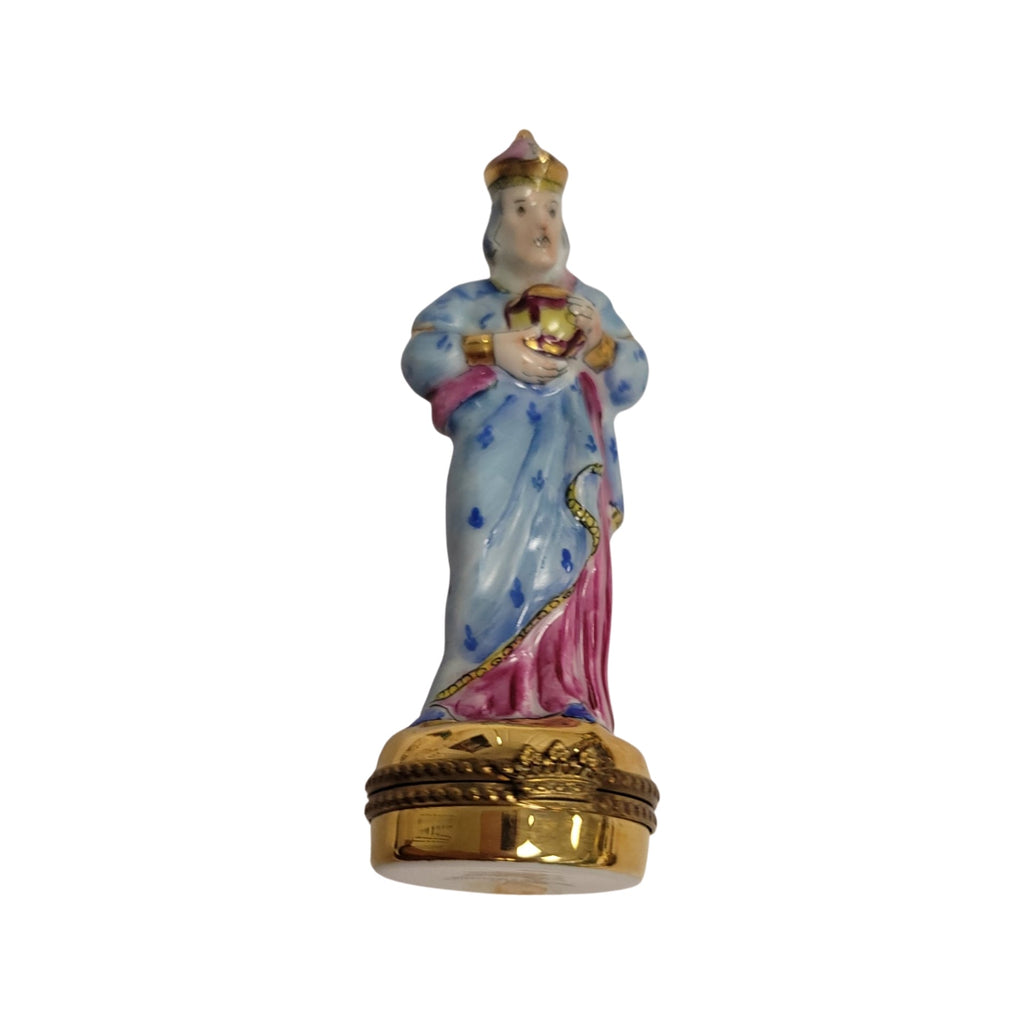 6 Piece Nativity Gold Bottom Limoges Box Figurine Set, view 17