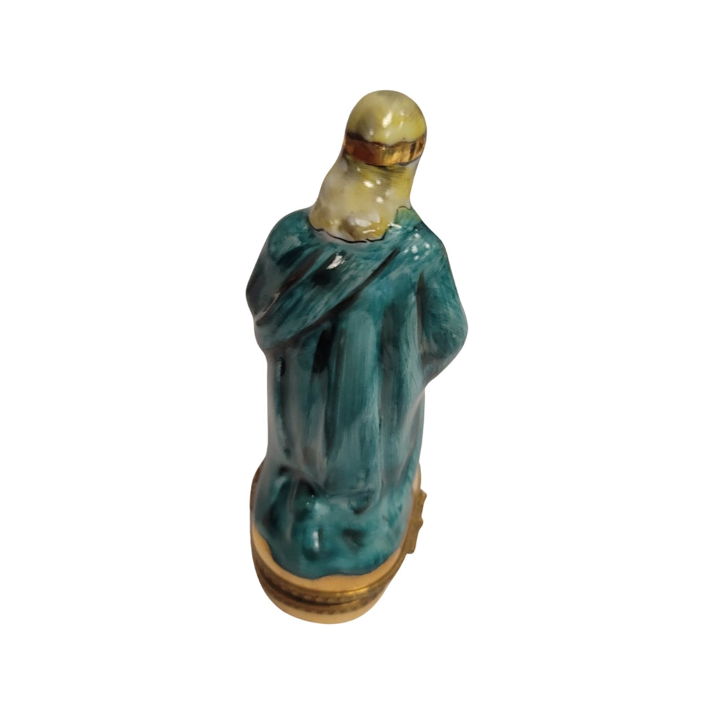 6 Piece Nativity Gold Bottom Limoges Box Figurine Set, view 22