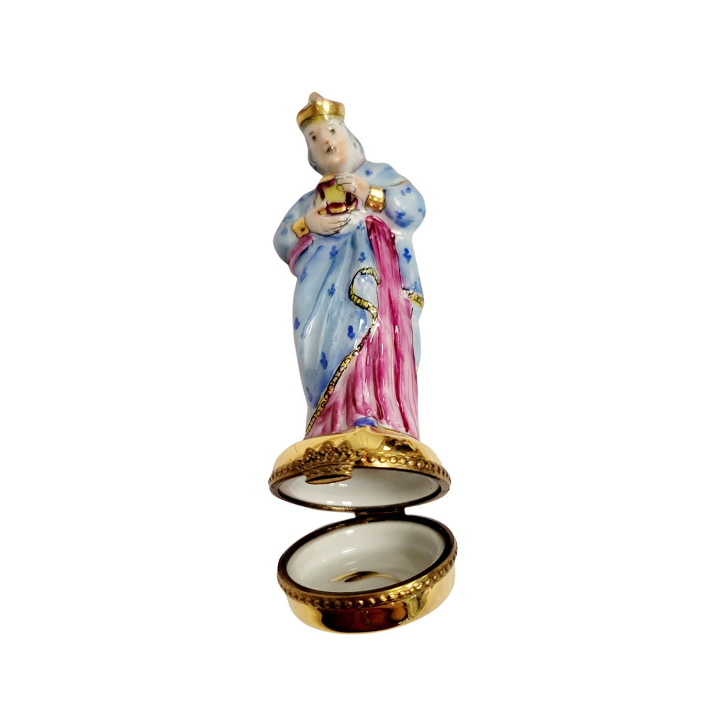 6 Piece Nativity Gold Bottom Limoges Box Figurine Set, view 30