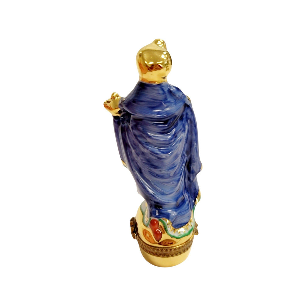 6 Piece Nativity Gold Bottom Limoges Box Figurine Set, view 35