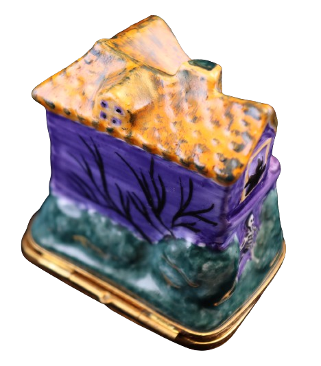 The Haunted House, a Limoges keepsake with true French charm