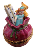 Limoges Boutique presents the Santa's Bag of Toys, a genuine Limoges box painted by hand in France