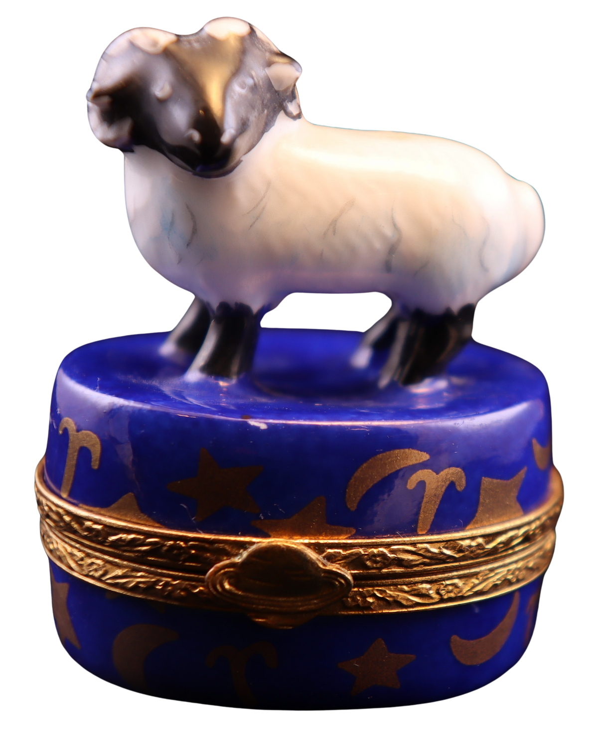 Genuine Aries Zodiac Limoges box painted by hand in France, from Limoges Boutique