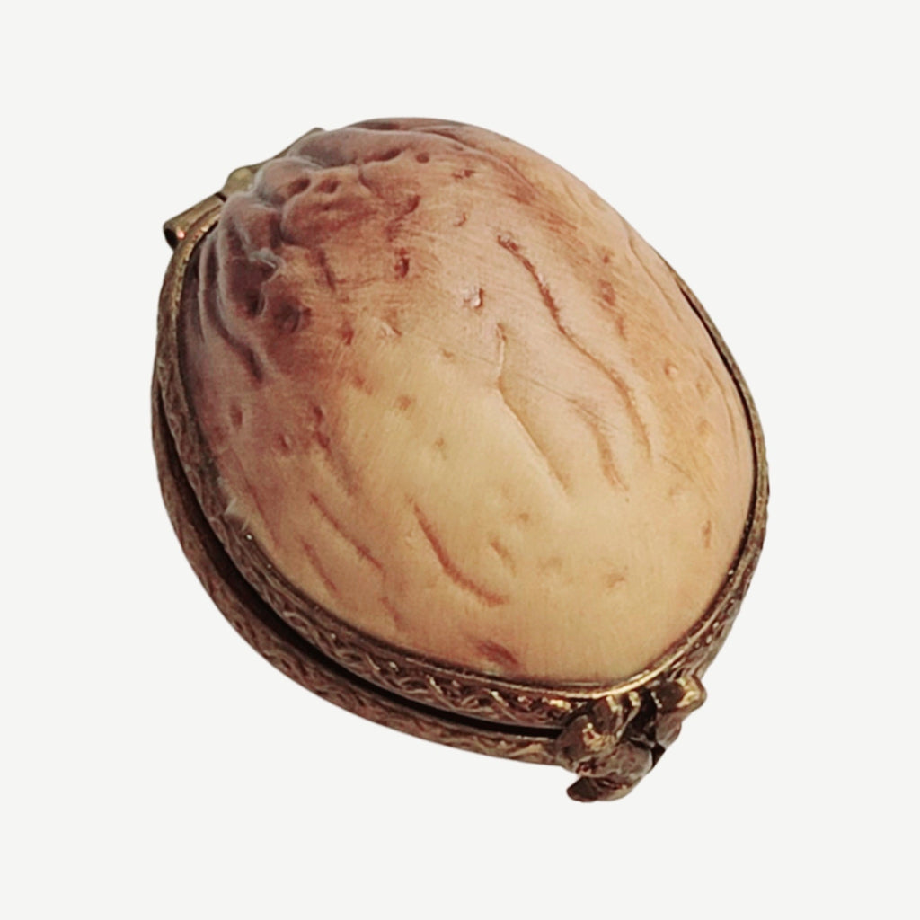 Every brushstroke by hand on the Acorn Limoges box from France