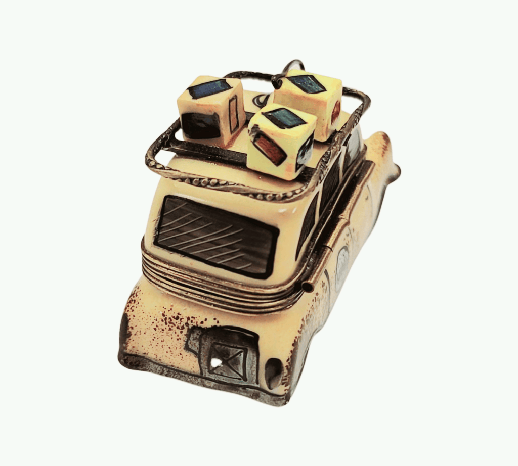 Africa Safari Vehical Car Limoges Box, view 5