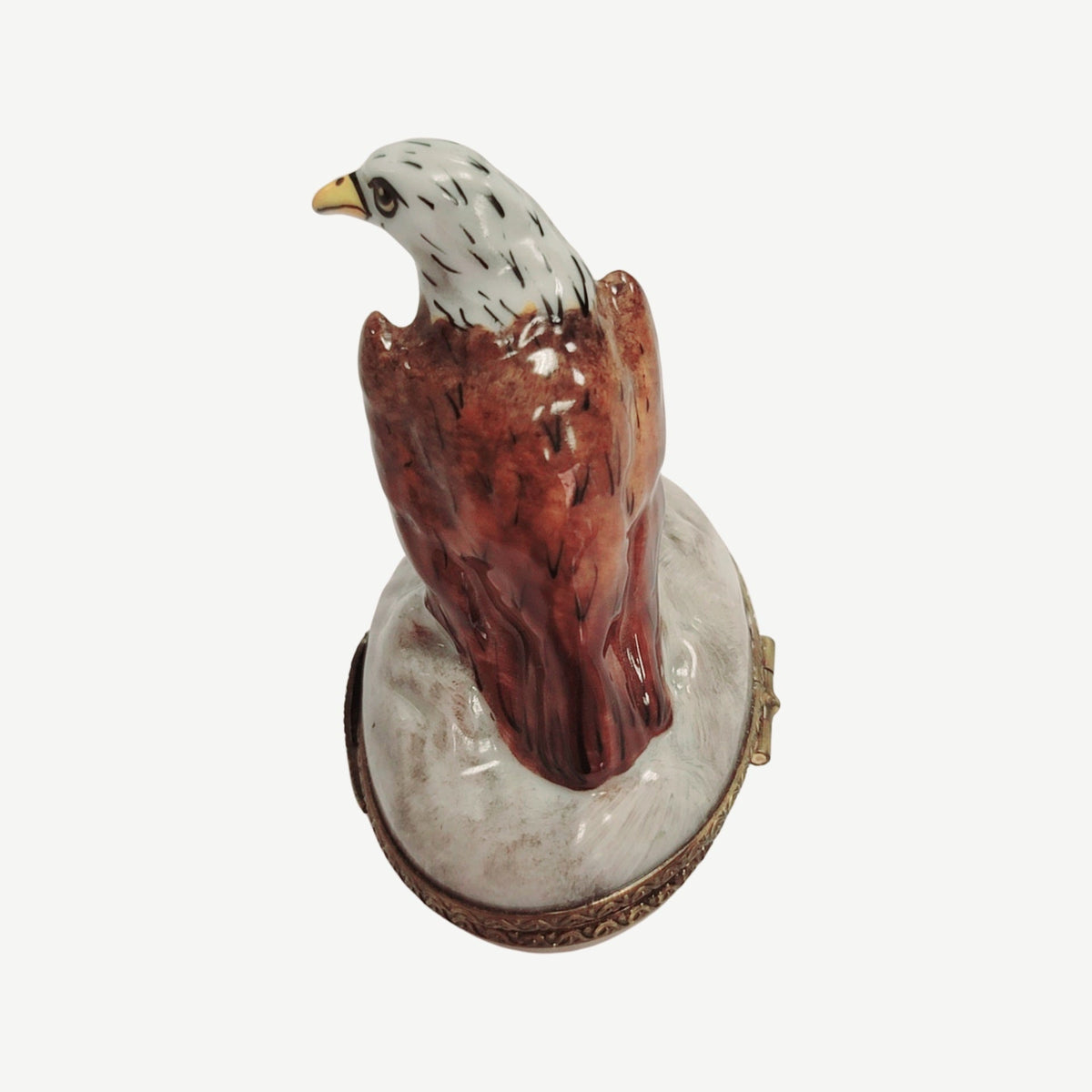 The American Bald Eagle, a Limoges keepsake with true French charm