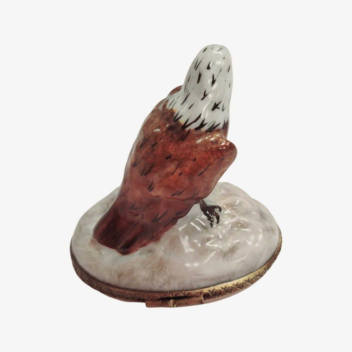 American Bald Eagle Limoges Box for Collectors, view 5