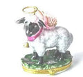 Authentic Artoria Angelic Black Sheep Limoges box, hand-painted in France, from Limoges Boutique