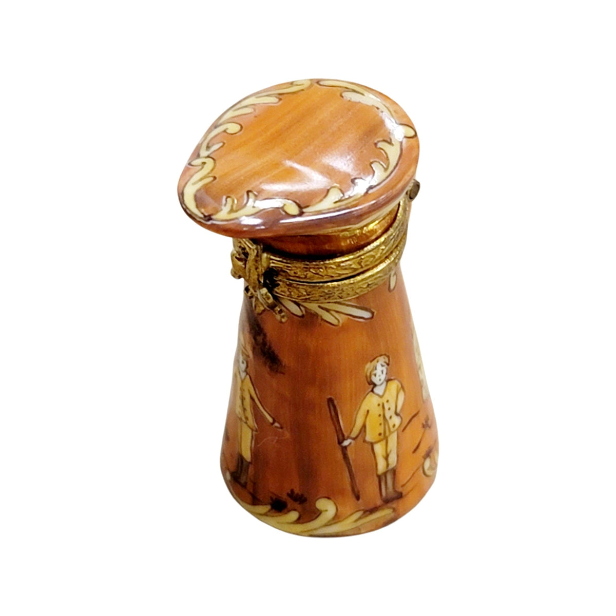Genuine Antique Pitcher Limoges box painted by hand in France, from Limoges Boutique