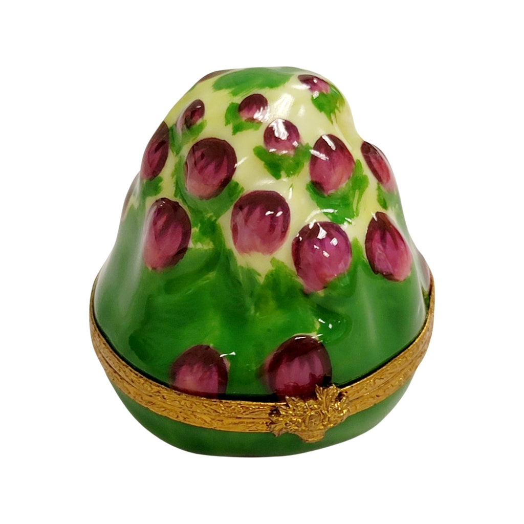 Medium Artichoke Porcelain Art Object for Collectors, a hand-painted Limoges porcelain gift
