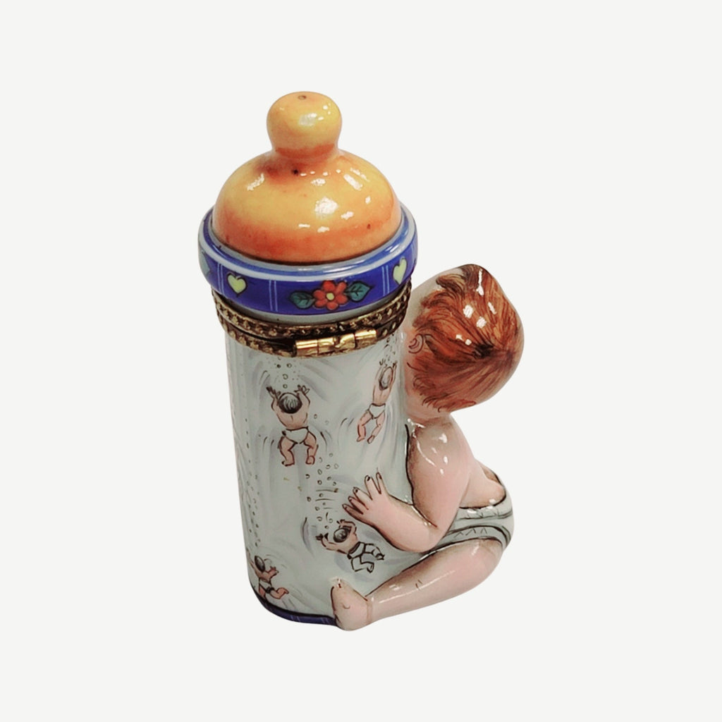 Baby Bottle Limoges Box for New Parents, view 6